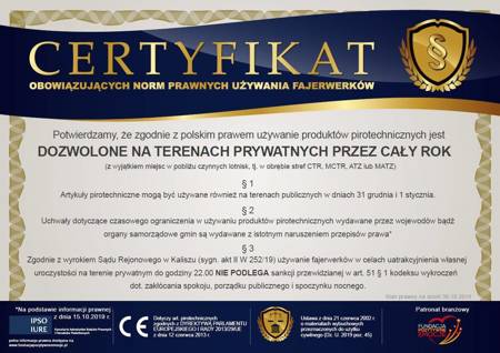 POKAZ FAJERWERKÓW - The Great Gatsby - PTS7 - 163s - PyroTech